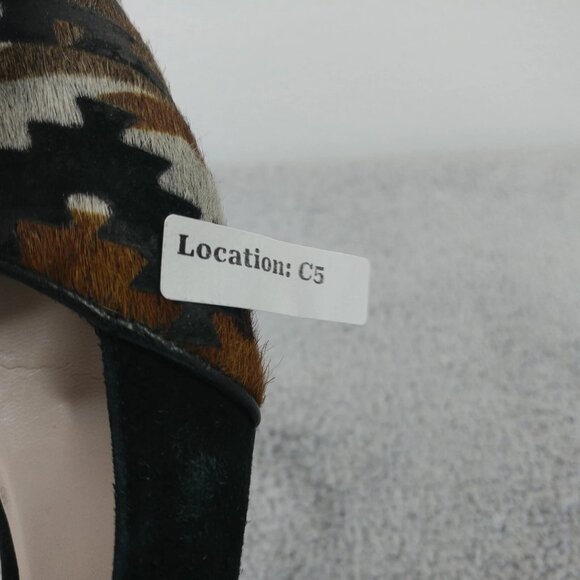 Cole Haan Grand OS Womens Size 6.5 Shoes Pointed Toe Flats Black Brown Slip On - Picture 11 of 11